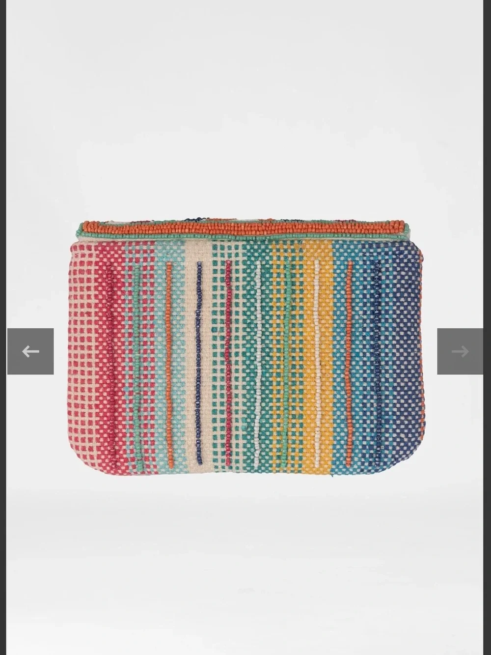 Gretchen Scott Designs beaded fold